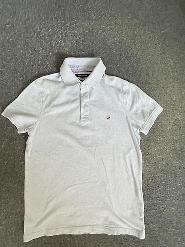Men's T-shirt Tommy Hilfiger, bоја - Siva