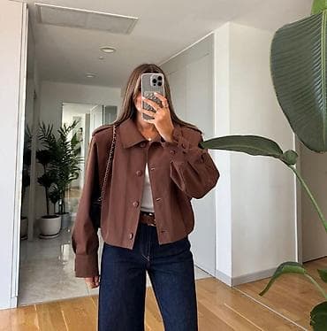 Ostala ženska odeća: Ženska kratka jakna – više boja gs - Model: kratka jakna ravnog — 3