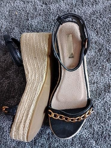 panda cipele cena: Ženske sandale na punu petu – Claudia Donatelli - Veličina: 38 - — 4