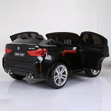 Children's Electric Cars: Dvosed BMW X6 M – crni auto na akumulator za decu Šifra proizvoda — 1