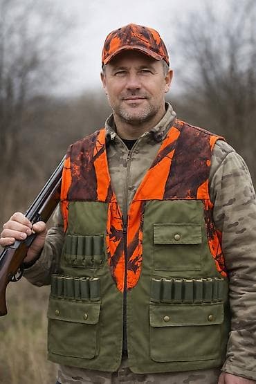 #Lovački prsluk Olive Fluo Cens 4800,00 DIN Lovački prsluk Olive Fluo