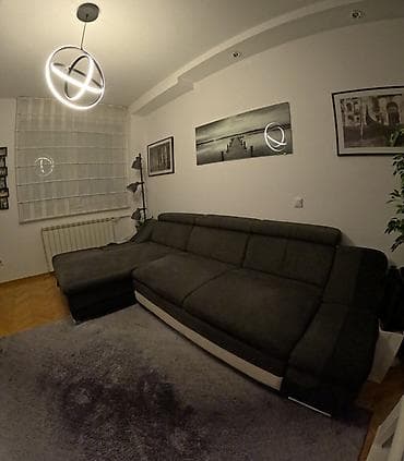 Dečiji nameštaj: Ugaona garnitura na razvlačenje sa ležajem i velikim sandukom za — 6