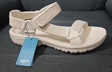 waterproof obuca muska: Skejt/trek sandale Sprandi – bele, nove,nikad nosene 42. Izlivene od — 6
