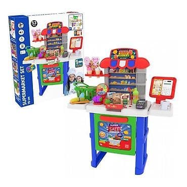 Supermarket set – igračka za decu Opis: - Kompletny set za igru uloga