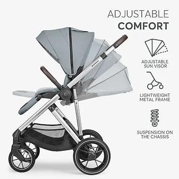 Kolica za bebe: Kikkaboo kolica Chiara 3in1 set sa i-Size autosedištem i tvrdim — 3