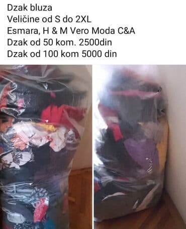 Women's Clothing: Ovaj džak sadrži izbor bluza različitih veličina, od S do 2XL — 1
