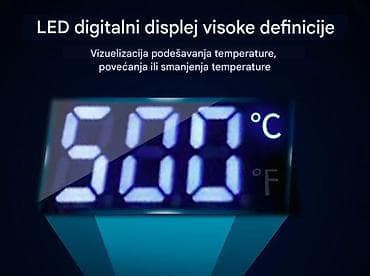 Alati i mašine: Карактеристике: 1. Брзо загревање за 10 с: Константна температура и — 5