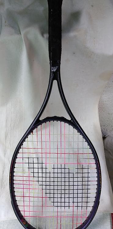 maska: Tenis reket Masuka Max Power Club sa originalnim spanom, vintage 331 — 4