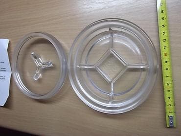 Ostali medicinski proizvodi: Stomatološke posude II Petri šolje Podeljene petri šolje Inox opal — 9