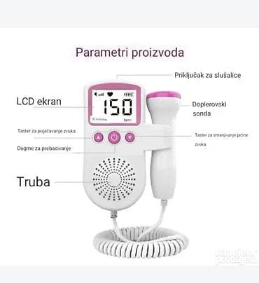 medicinske slusalice: BABY WATCHER – FETAL DOPPLER ? Kućni ultrazvuk za trudnice Doživite — 6