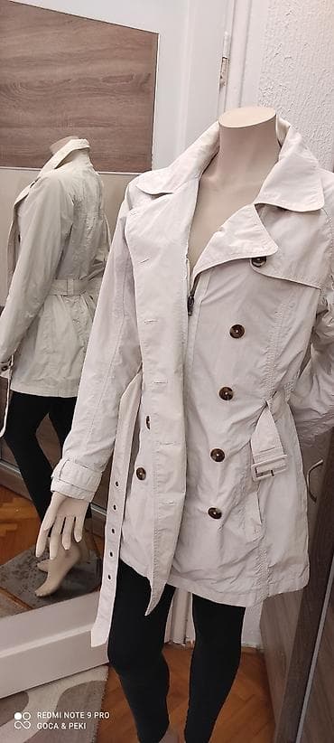 canda jakne:  The North Face, fenomenalan bež mantil, potpuno kao nov, duplo — 4