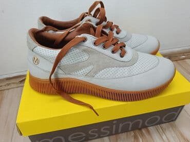 mokasine od prevrnute koze: Messimod, 38, color - Grey — 1