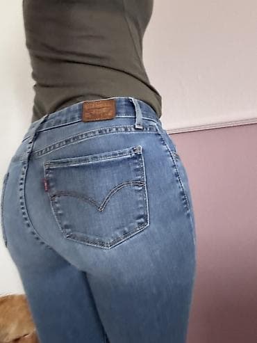 jeans haljine: LEVIS ženske farmerke – original! - Model: klasičan skinny kroj, uz — 2