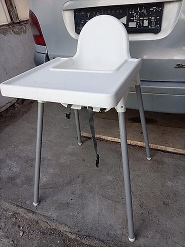 kofer sa bojicama: Visoka stolica za hranjenje bebe - Materijal: plastično sedište i — 2