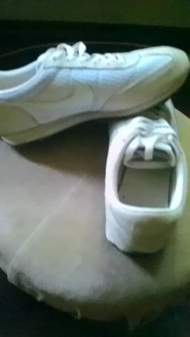 klompe na platformu: Nike, 39, color - White — 6