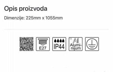 zepter šoljice za kafu: Šifra:61766 Brend: MITEA Lighting Artikal: Stubna lampa Tip grla: E27 — 2