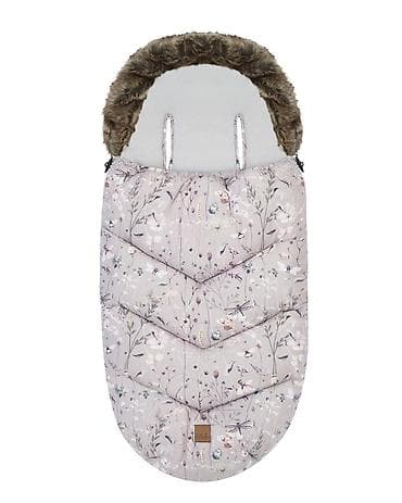 Zimska navlaka za kolica Luxury Dreamy Fields Grey – KIKKA BOO Šifra