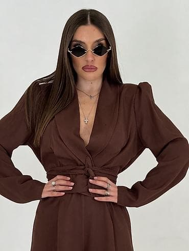 Lične stvari: ❤️❤️Ženski elegantni kombinezon sa pojasom — 8