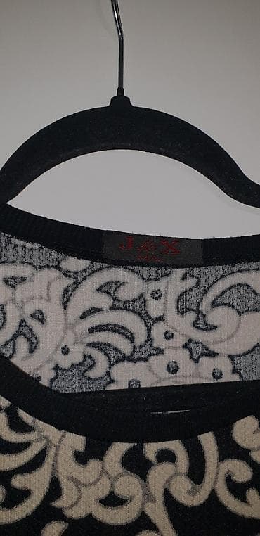 luj viton novcanik muski: Bluza mekana sa reljefima i sarama. Crna osnova sa bež — 4