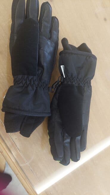 Gloves, For boys, color - Black — 4