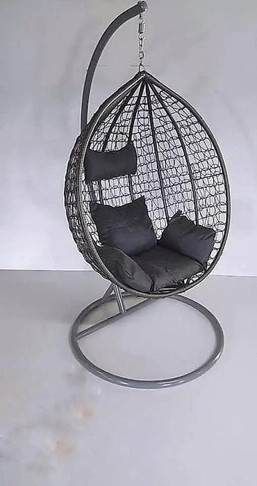 postolje za visecu ljuljasku: Viseća ljuljaška fotelja – jaje, sa stalkom - Konstrukcija: čelični — 2