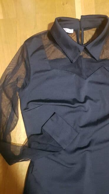 kaftan haljine za plazu new yorker: M (EU 38), color - Blue, Long sleeves — 2