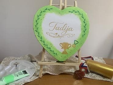 Daske za peglanje: Ručno oslikane personalizovane slike na platnu – unikatni pokloni - — 4