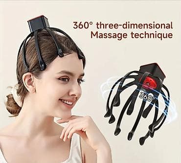 Automatski masažer za teme glave – 360° trodimenzionalna tehnika