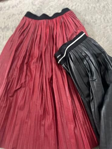 suknja od veštačke kože: S (EU 36), Maksi — 3