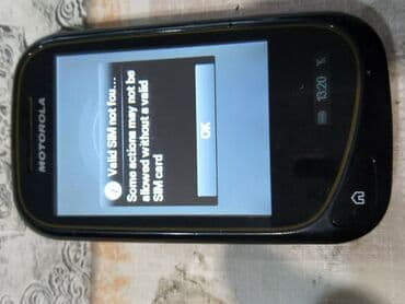 Motorola: Motorola touch telefon (serija iz ranijih godina) - Ekran na dodir — 3
