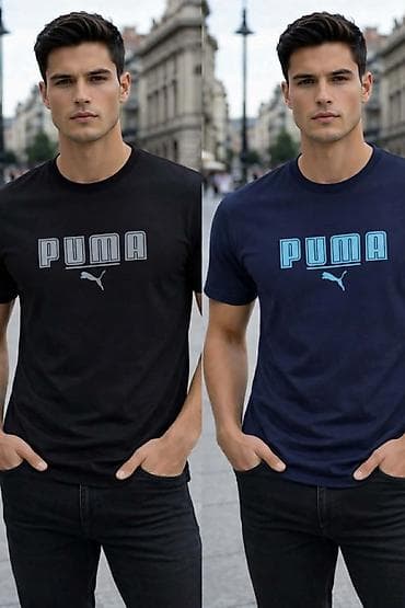 majice adrenalin: Men's T-shirt Puma, bоја - Siva — 2