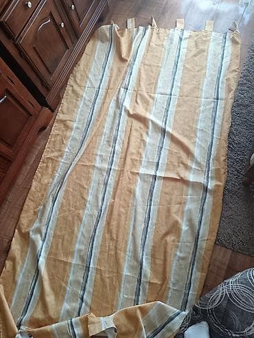 Zavese sa petljama za karnišu - Tip: panel zavesa sa gornjim petljama