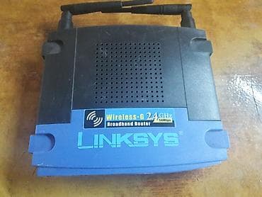 multimedija cena: Wireless router LINKSYS WRT54GL Wireless Frequency Bands	2.4 GHz — 1