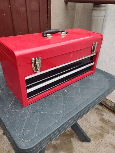 Merni alati i instrumenti: Metalni kofer za alat - ✅Metalni kofer za alat premljen sa 2 fioke i — 7