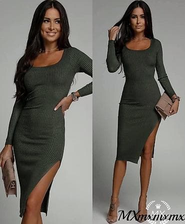 Ženska obuća: ❌️❌️CISTIMO POLICE❌️❌️ ❤️Samooo 1400 din❤️ Haljine-mekana rebrasta — 2