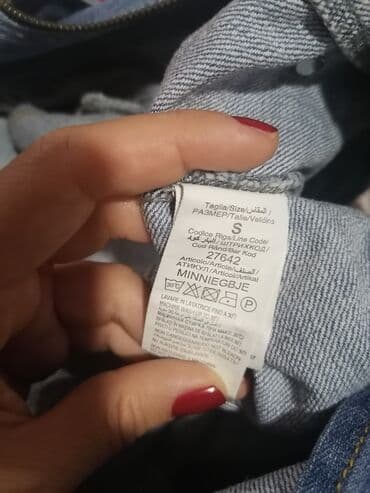 plavi kaput sa krznom: Teksas jakna kupljena u Italiji. Nosena je veoma malo. U odlicnom — 8