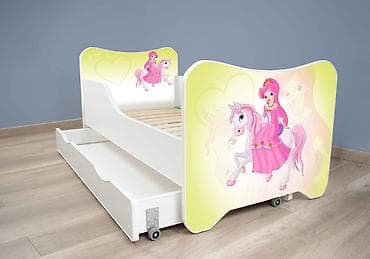 nepromočive pantalone za decu: Dečiji krevet za devojčice 160x80 cm Happy Kitty + Fioka Pony - — 1