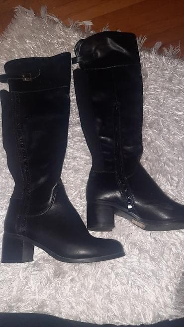 nike tech fleece l: Čizme, 37, bоја - Crna — 2