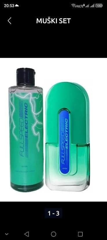 Muski set
parfem
kupka