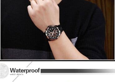 fosil sat: Classic watch, Curren, Male — 3