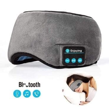 Blutut "slusalice" kao plisana i udobna maska za spavanje Cena 2100