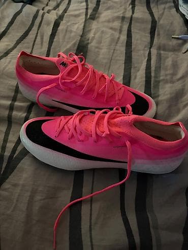 sport vision kopacke za decu: Fudbalske kopačke – Nike Mercurial Vapor (roze/bele) Nisu nošene — 4