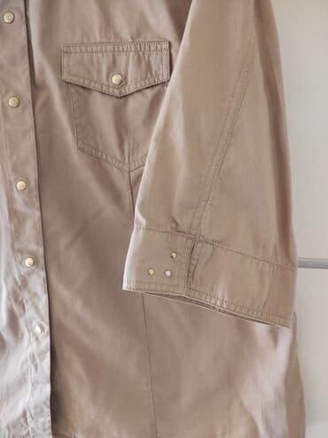 pantalone push up: Aclima, 2XL (EU 44), Cotton, color - Beige — 5