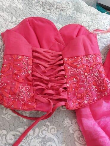 haljine c a: Color - Pink, Evening, Without sleeves — 4