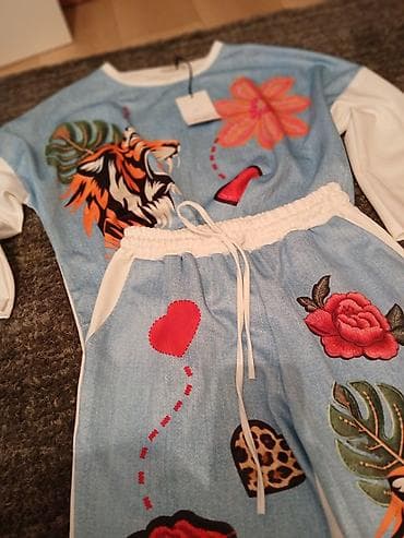 iqos lil solid crna gora: Duks i pantalone – komplet RIKI - Dvodijelni set: gornji deo sa dugim — 2