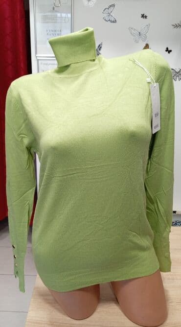 Women's Clothing: Ženske rolke pamuk kašmir, elastin vel. M. L. Xl. 2xl cena 1199din — 1