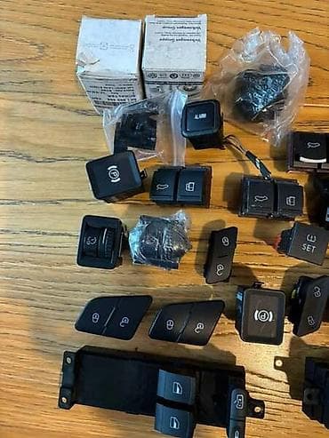 glava od kostura: PREKIDAC PODIZACA STAKLA ZA VOLKSWAGEN GOLF 4, GOLF 5, GOLF 6 . OD — 4