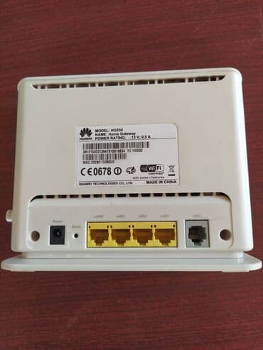 Huawei HG530

Ispravno
Bez adaptera — 2