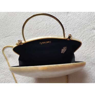 kopačke sa metalnim kramponima: Elegantna torbica, Zara, Materijal: Plastika — 4