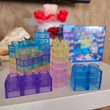 hm kupaci za decu: Magic Gummy Bloc sadrži 40 mekanih, prozirnih kockica u boji koje se — 8